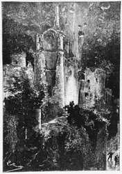 El Castillo Explosivo, ilustración de 